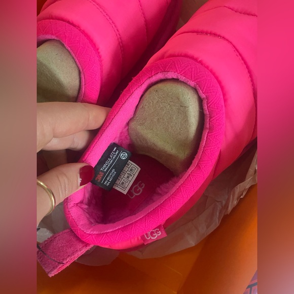 Last time here! New UGG Scuff Sis Pink Slippers Size 8 - Picture 6 of 8